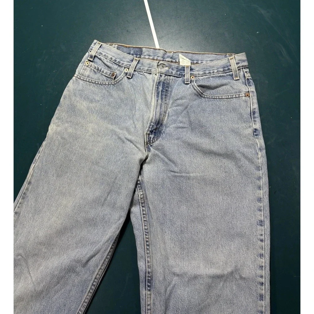 Vintage Levis 550 Relaxed Fit Jeans Men's 34x32 Denim Light Wash Faded USA‎ 90s